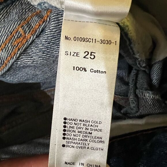 Moussy Distressed Slim Jeans - Picture 5 of 7